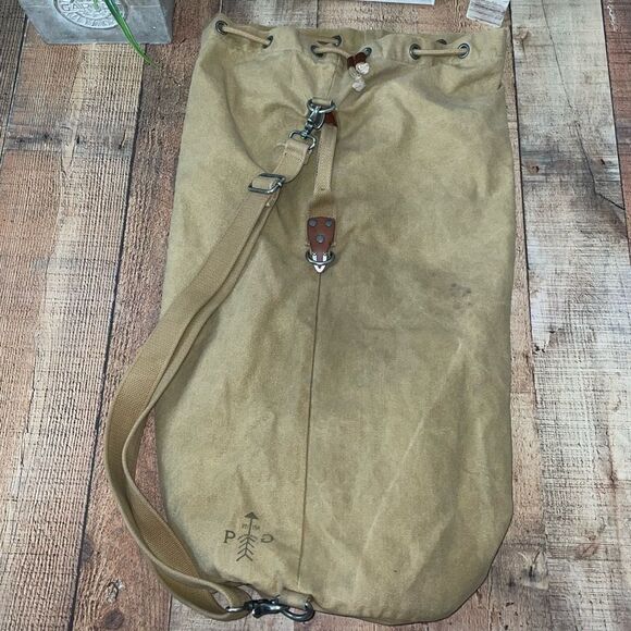 PARSON GRAY CAVALRY DUFFEL BAG COLOR: SAND - Picture 2 of 13